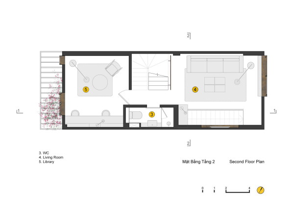 Блочный дом QT House в Ханое по проекту студии Landmak Architecture