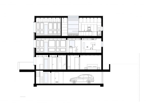 Дом в Порденоне, Италия, от студии Caprioglio Associati Architects 42